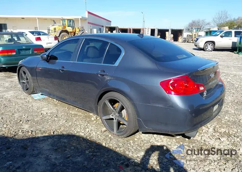 2013 Infiniti G37X z USA, uszkodzony, nr VIN JN1CV6ARXDM756533